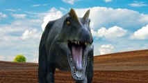 Crazy Dinosaur Finger Family Rhymes for Children in 3D | Finger Family Dinosaurs