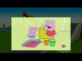 Pepa Pig Español "En la playa"  (Peppa Pig Spanish "On the Beach")