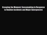 Read Grasping the Moment: Sensemaking in Response to Routine Incidents and Major Emergencies