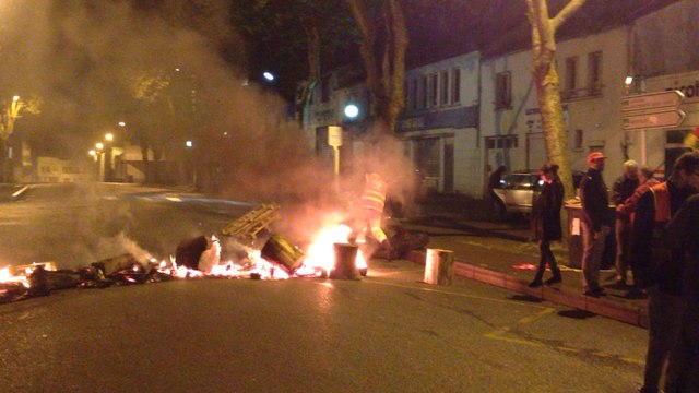 Blocage du port de pêche