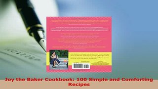 Download  Joy the Baker Cookbook 100 Simple and Comforting Recipes Read Full Ebook