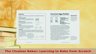 PDF  The Clueless Baker Learning to Bake from Scratch PDF Online