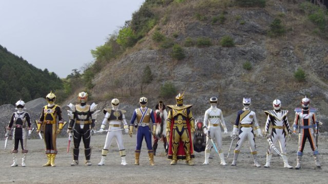 Power Rangers Sixth Rangers Megazords (Samurai, Super Megaforce, and Dino Charge