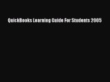 [PDF] QuickBooks Learning Guide For Students 2005 [Download] Online