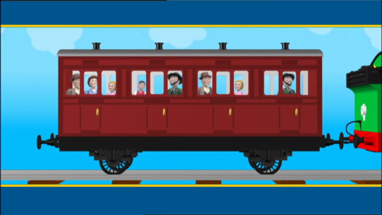 Percy Pulls Out of the Station