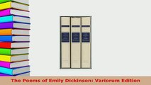Download  The Poems of Emily Dickinson Variorum Edition  Read Online
