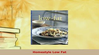 Download  Homestyle Low Fat PDF Full Ebook