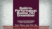 FREE EBOOK ONLINE  BuildtoPerformance The Boeing 787 Dreamliner A case on development outsourcing and Full Free