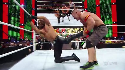 John Cena vs. Seth Rollins- Raw, December 22, 2014