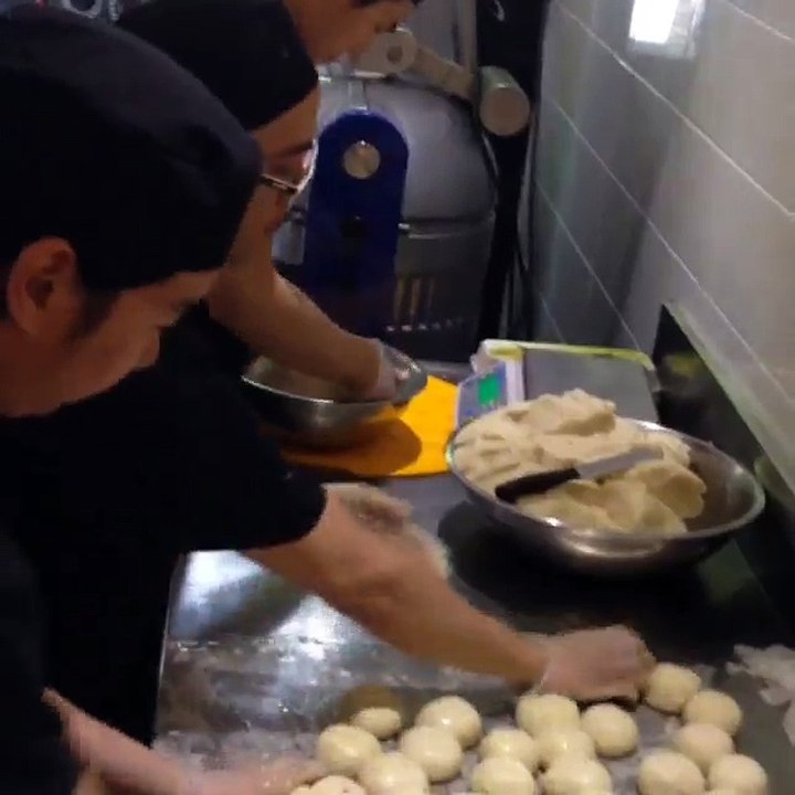 Roti production on overdrive for a massive night! - Mamak Malaysian