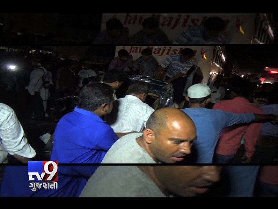 Surat : Three Killed, 4 Others Injured in Multi-Vehicle Collision - Tv9 Gujarati