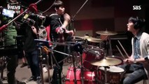 20160518_'TANTARA'_TANTARA BAND Recording Studio making-Drumer-MinHyuk