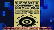 Downlaod Full PDF Free  The Comprehensive Guide to Successful Conferences and Meetings Detailed Instructions and Full EBook