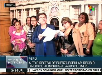 Perú: DEA investiga a dirigente de Fuerza Popular por lavado de dinero