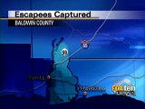 Escaped inmates caught in less than 24 hours