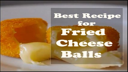 How To Make Fried Cheese Balls