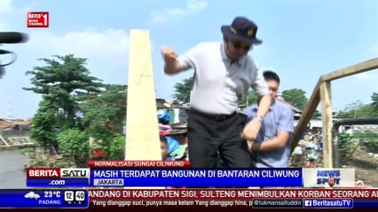 Naik Perahu Karet, Ahok Pantau Perkembangan Normalisasi Kali Ciliwung