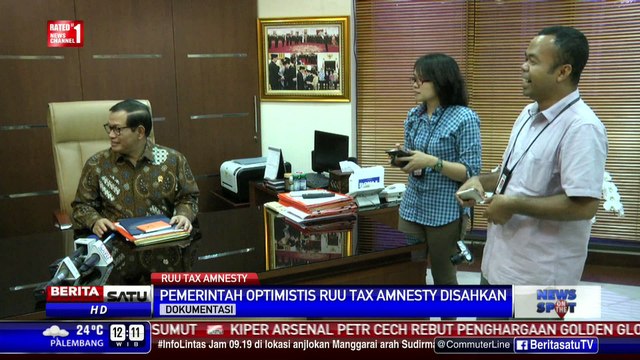 RUU Tax Amnesty Masuk Agenda Prioritas Sidang DPR Kelima