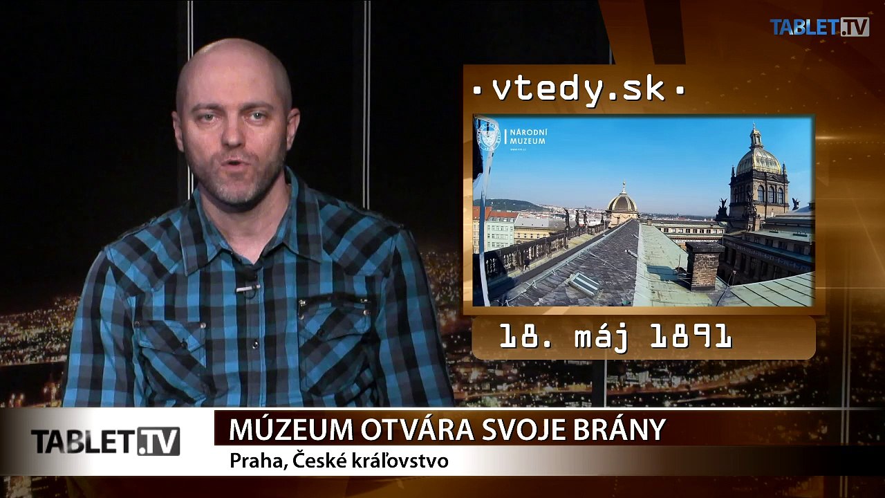 Stalo sa VTEDY: Pražské múzeum otvára svoje brány a prvé zasadnutie nemeckého parlamentu