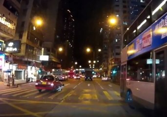 Little Girl Hit by Taxi After Running Into Busy Hong Kong Traffic
