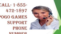 1 855 472 1897 Pogo Games Support Phone Number