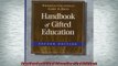 EBOOK ONLINE  Handbook of Gifted Education 2nd Edition  FREE BOOOK ONLINE