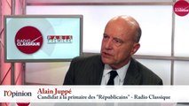 Alain Juppé: «Les policiers, il faut les soutenir»