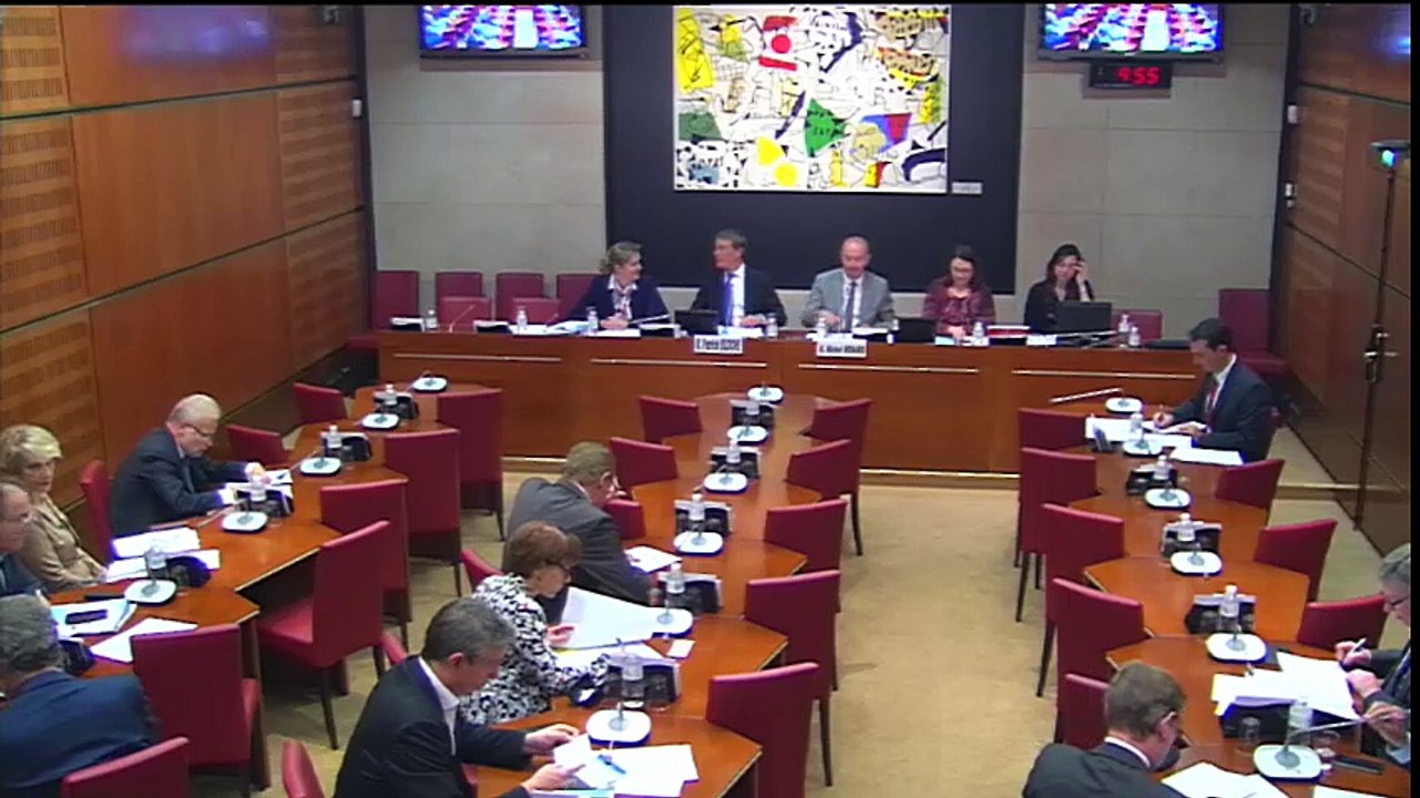Intervention en commission des affaires culturelles le 18.05.2016
