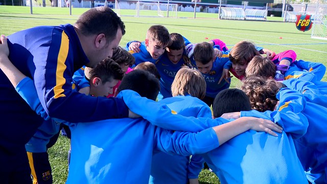 FCB Masia: Com és un dia amb l’Aleví D?