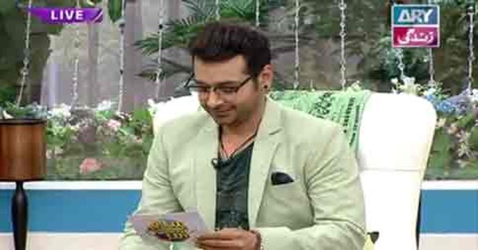 Salam Zindagi With Faysal Qureshi on Ary Zindagi in High Quality 18th May 2016