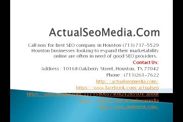 HOUSTON SEO FIRMS