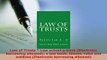 Download  Law of Trusts  Law school ebook Electronic borrowing allowed e law book Issues rules Free Books