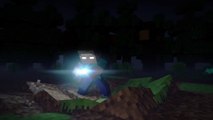 Notch vs Herobrine - Minecraft Fight Animation