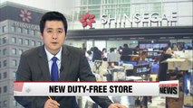 Shinsegae opens duty-free store in Seoul on Wednesday