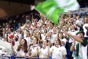 Basket  Elan Béarnais - CSP Limoges : Dans les yeux d'Emilie par la banda de Pomarez