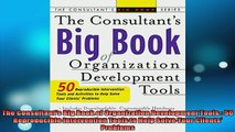 READ book  The Consultants Big Book of Organization Development Tools  50 Reproducible Intervention Full Free