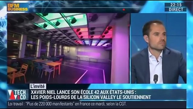 Xavier Niel exporte son école 42 aux États-Unis - 17/05