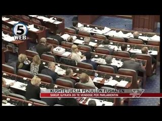 Kushtetuesja pezullon fushatën - News, Lajme - Vizion Plus