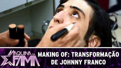 Confira a transformação de Johnny Franco em Moacyr Franco