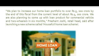 IDBI Bank ups home loan target