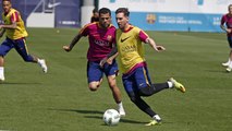 FC Barcelona training session: All eyes on the Copa del Rey Final