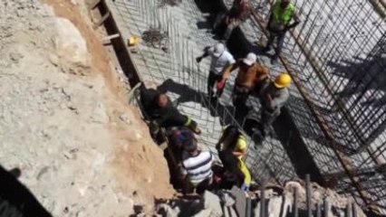 İnşaattan Düşen İşçi Yaralandı