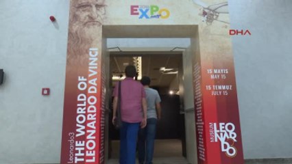 Antalya da Vinci'nin Makineleri Expo 2016'da