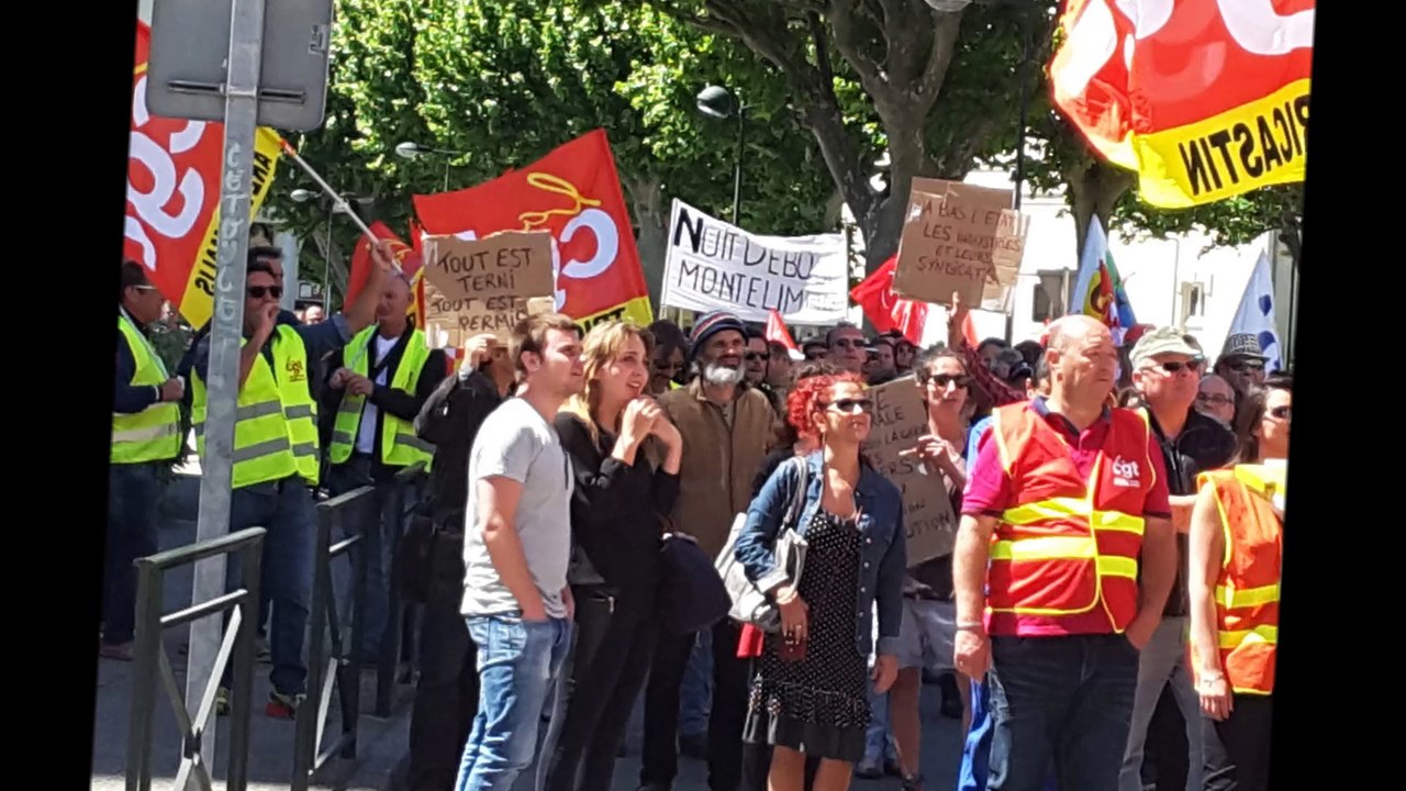CGT Montélimar 17 mai 2016