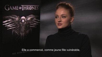 Game of thrones - SANSA (Sophie Turner) - Interview CinéFilou