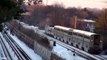 Amtrak Capitol Limited 29 north of Rockville station Xmas Eve 2009