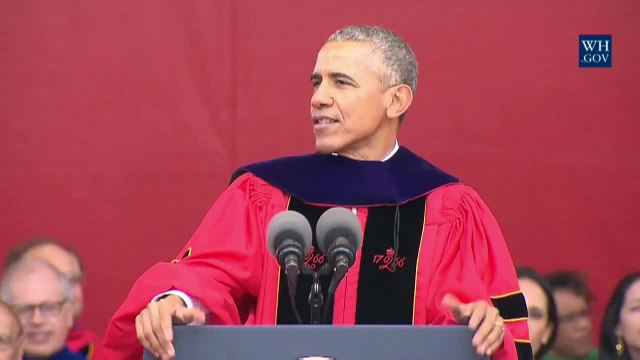 President Obama Tells Rutgers Students What Democracy Really Is