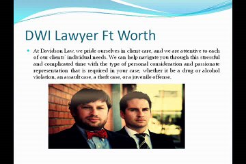 DWI Lawyer Ft Worth