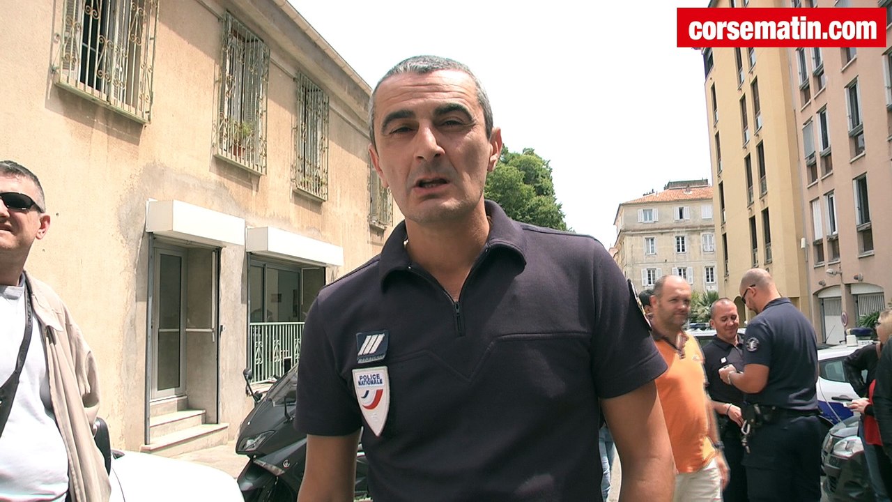 Rassemblement Policier à Ajaccio