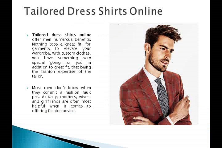 fitted dress shirts online